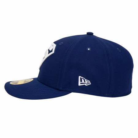 Superman Low Profile Blue New Era 59Fifty Fitted Hat